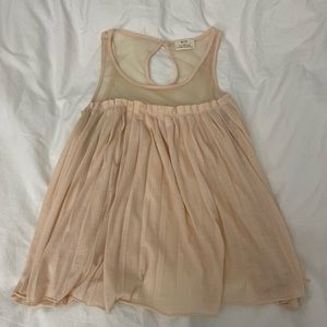 Blush Pink Sleeveless Blouse